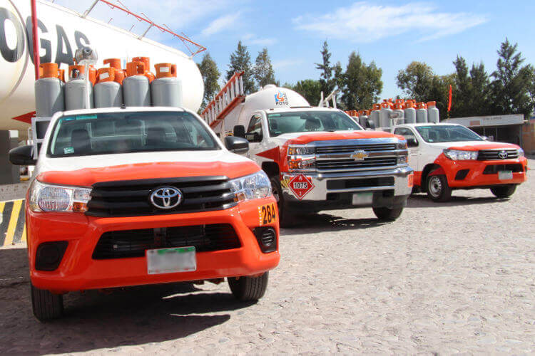 Distribución de Gas LP en San Luis Potosí